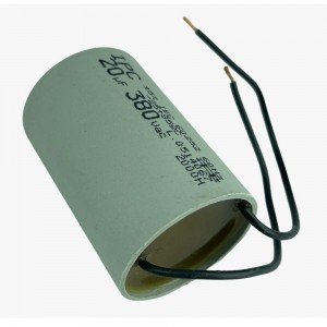 Capacitor De Partida 20uF X 380V 50/60Hz -25+85º Com fio Capacitor De Partida 20uF X 380V 50/60Hz -25+85º Com fio